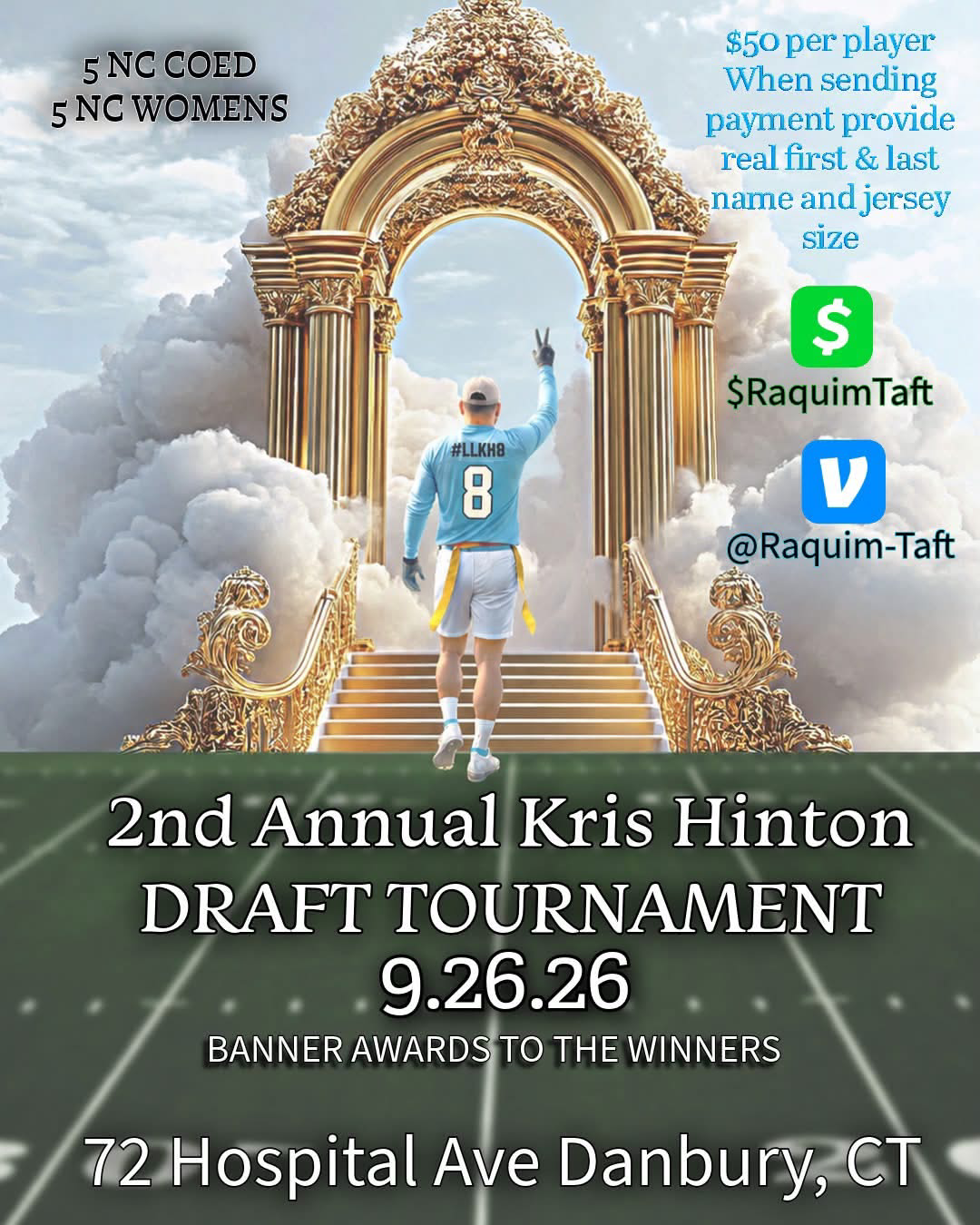 2nd Annual Kris Hinton Draft Tournament — 9.26.26